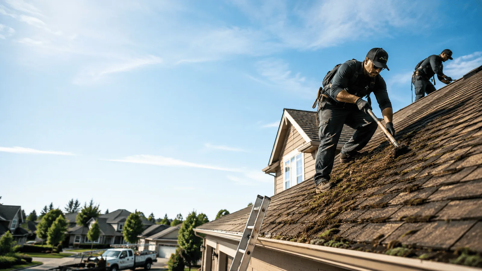 Roof Moss Removal in Norwalk, CT near me